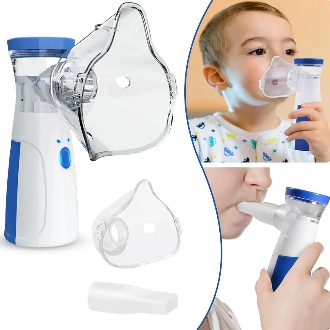 Portable Mesh Nebulizer �Quiet & Rechargeable for Kids and Adults