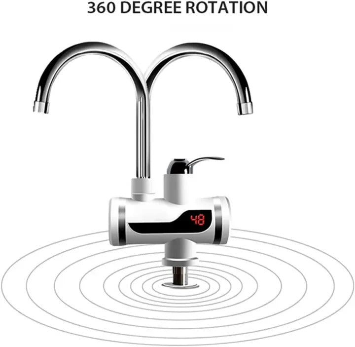 Electric Kitchen Instant Water Heater Tap �Instant Hot Water Faucet | Fast Heating Tankless Faucet