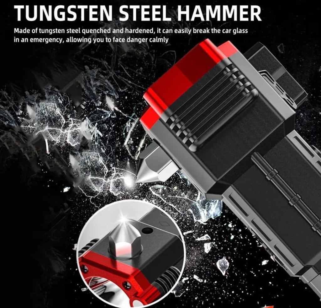 Versatile High-Power LED Flashlight: Rechargeable and Multifunctional for Your Lighting Needs