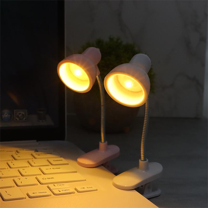 1Pc Mini Led Clamp Reading Lamp Night – photo 2