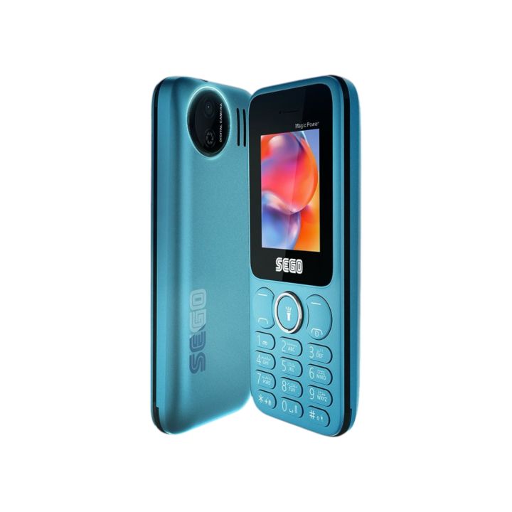 Sego Magic Power 2.0 Inch LCD Dual SIM PTA Approved Mobile With Big 3000mAh Battery (Random Color)