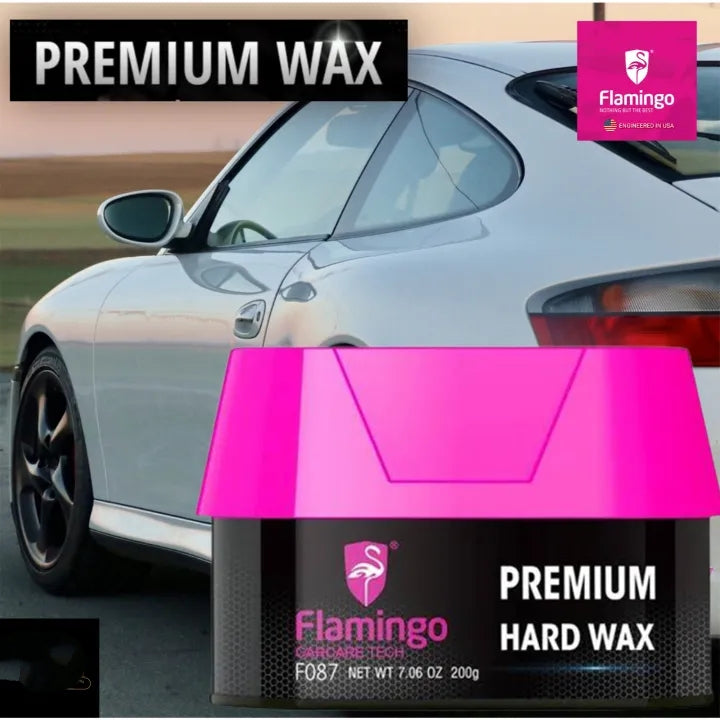 Flamingo Premium Hard Wax Car Polish 200G