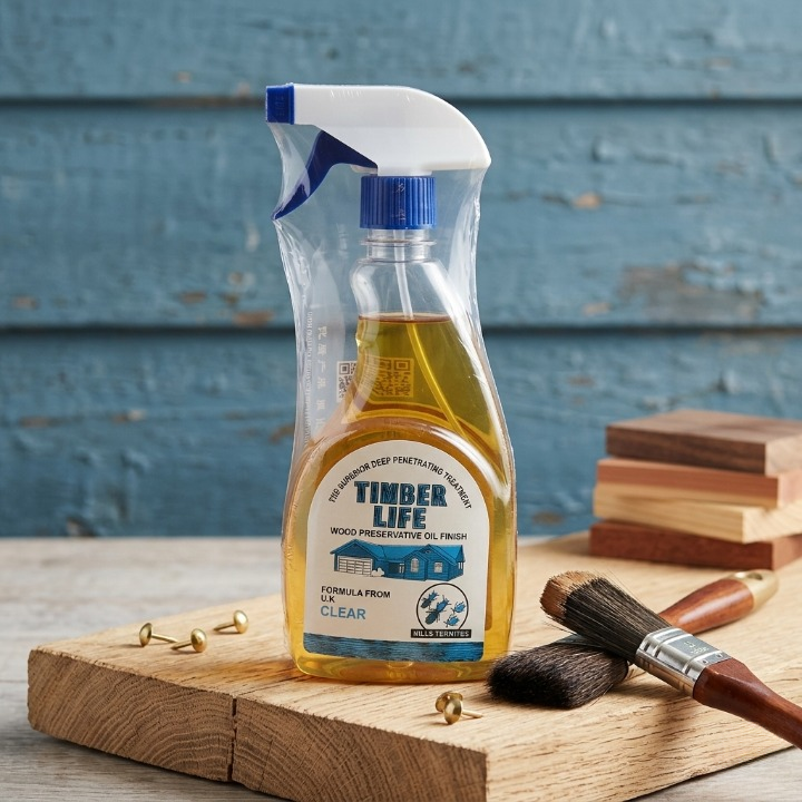 Wood Preservative Spray for Termites | Anti-Termite Protection for Furniture & Wooden Surfaces (500ML)