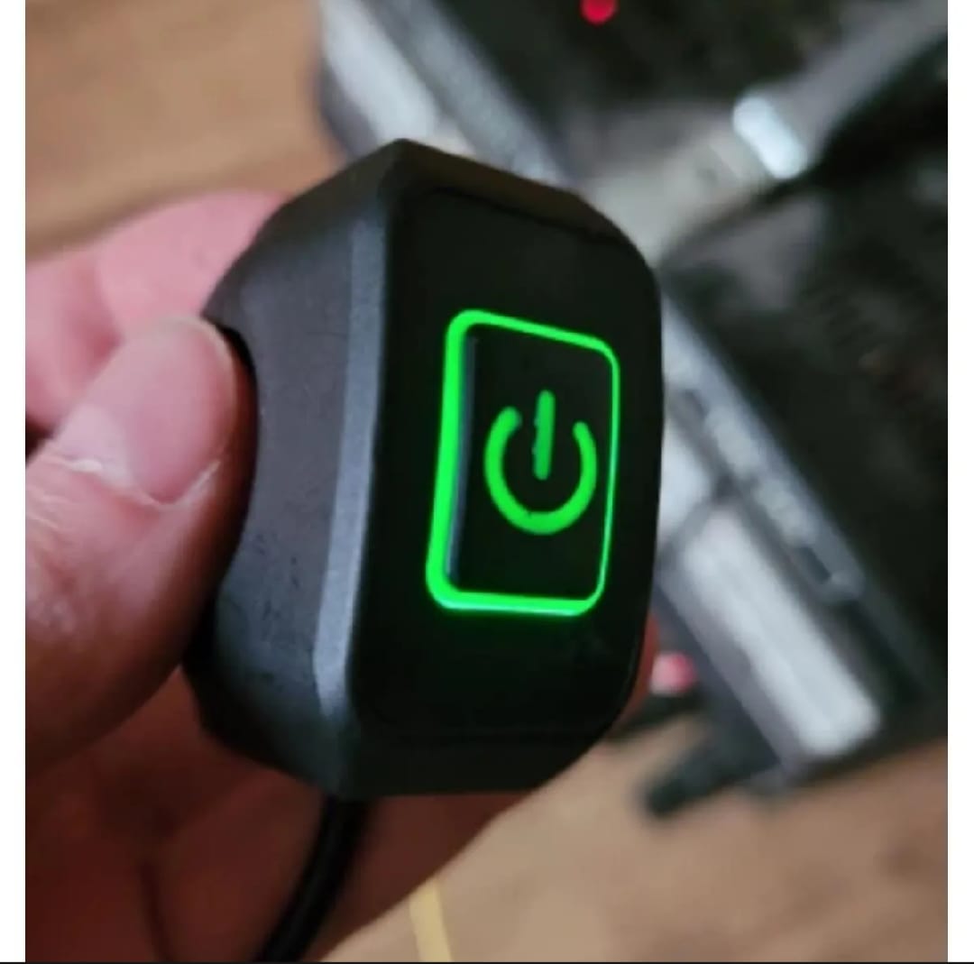 Motorcycle On Off LED Switch Push Button Handlebar Mount | Random Color