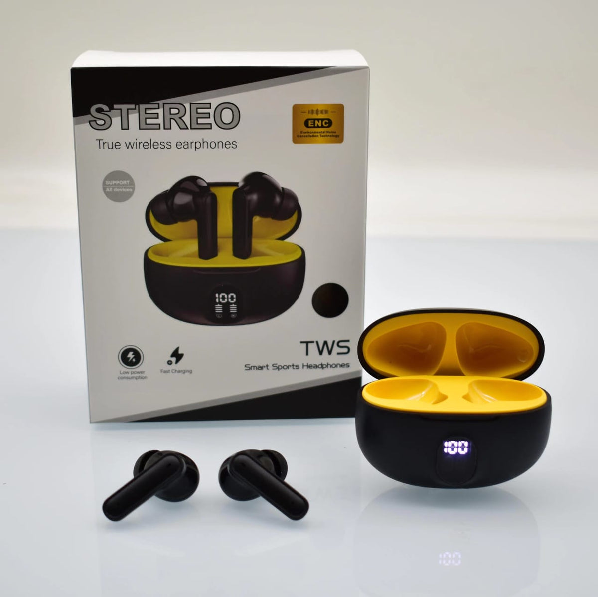 Professional Display Stereo 895B Wireless Bluetooth Earbuds – photo 5