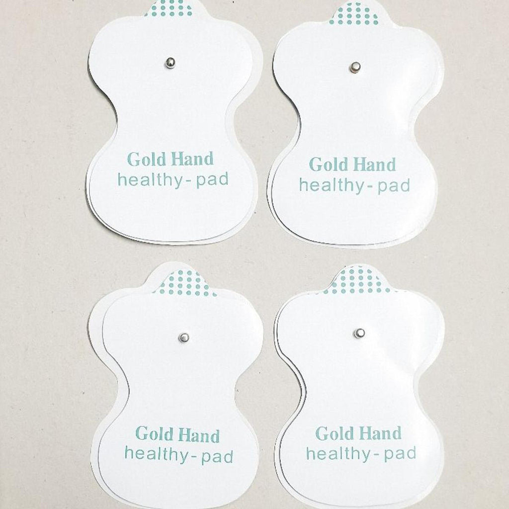 Sticky Button Type Electrode Pads For Digital Epm Tens 4 Pieces High Quality Reusable Therapy Accessories
