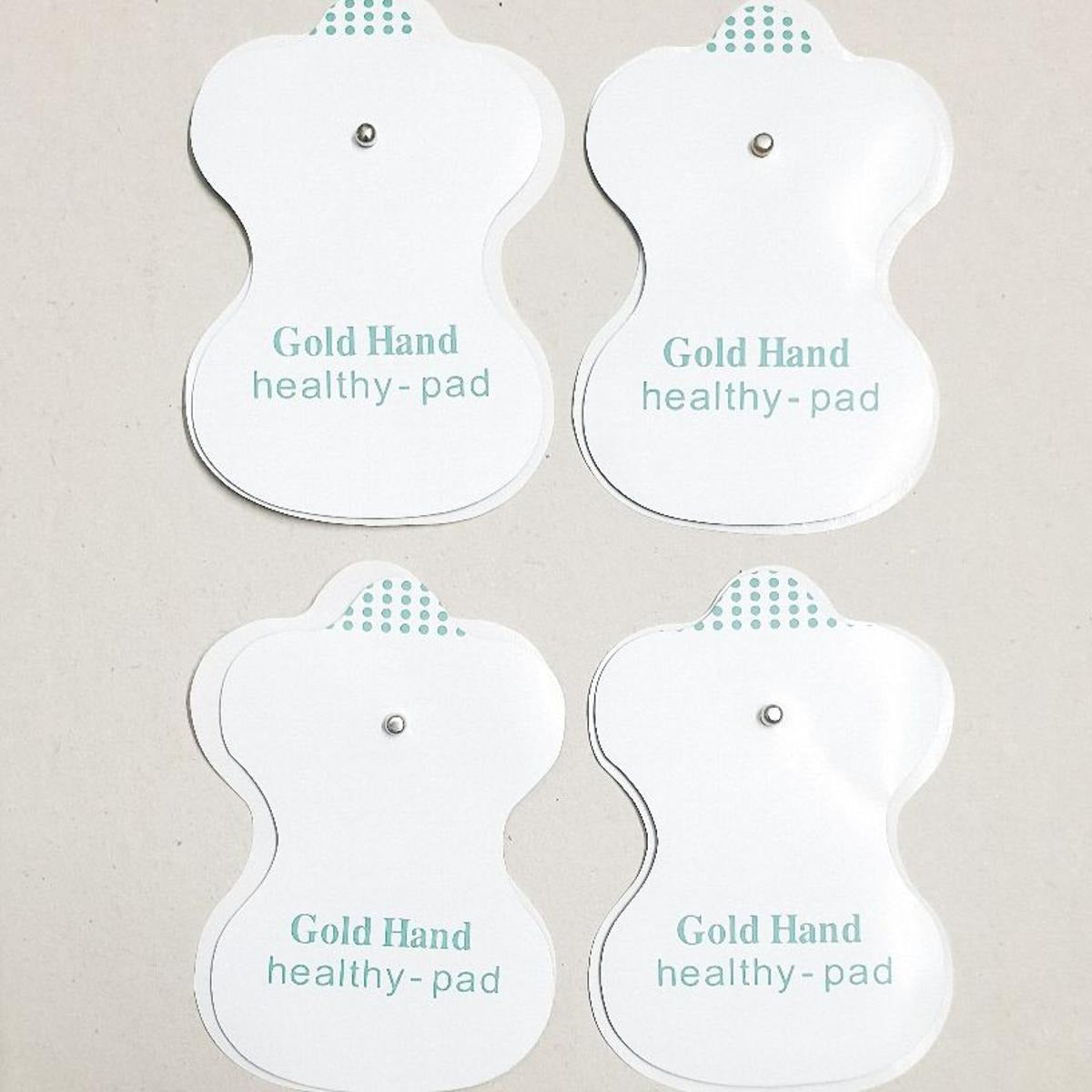 Sticky Button Type Electrode Pads For Digital Epm Tens 4 Pieces High Quality Reusable Therapy Accessories