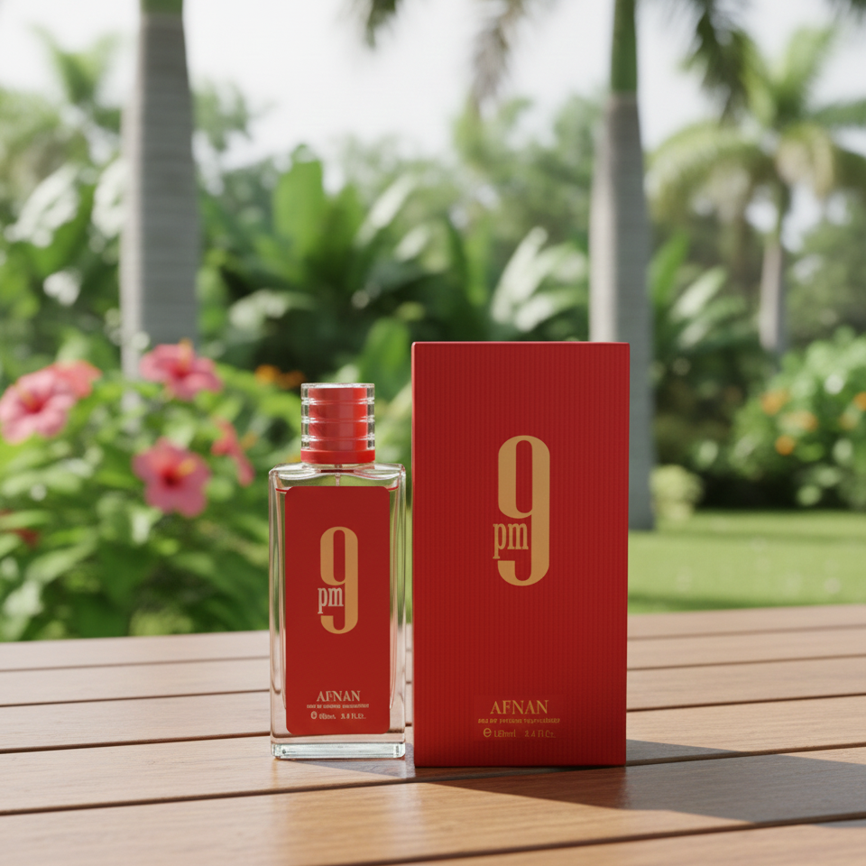 Afnan 9PM Perfume �Unisex EDP 100ml Red, Long-Lasting Elegant Fragrance for Men & Women