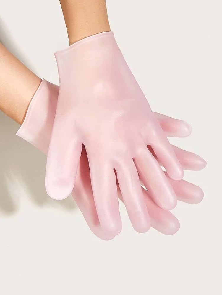 Silicone Moisturizing Gel Socks & Gloves Pack (64g) | Deep Repair for Dry Hands & Feet | Winter Care Deal