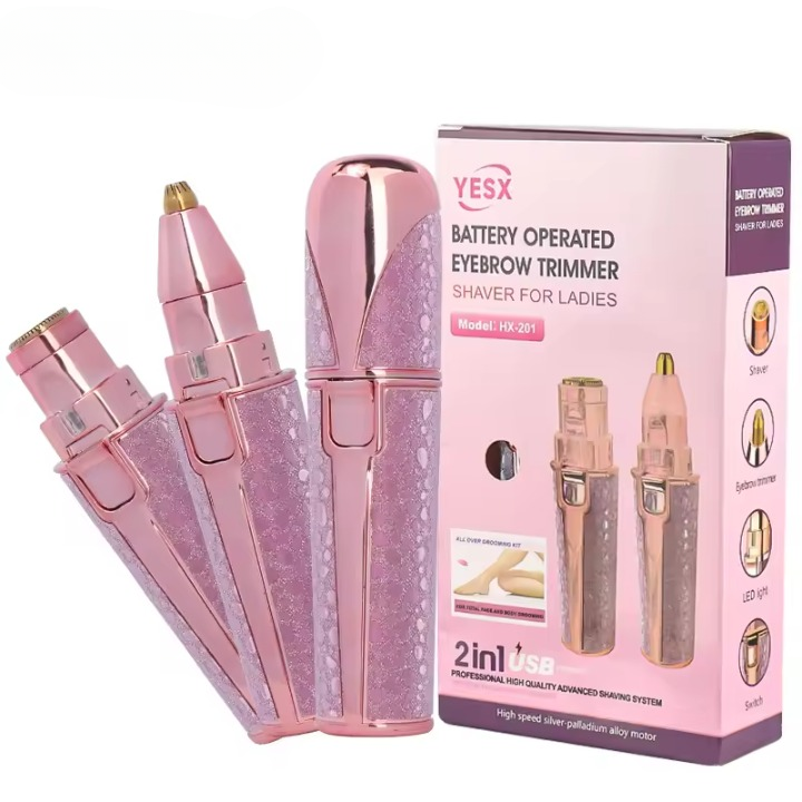 YESX HX-201 2-in-1 Eyebrow Trimmer & Facial