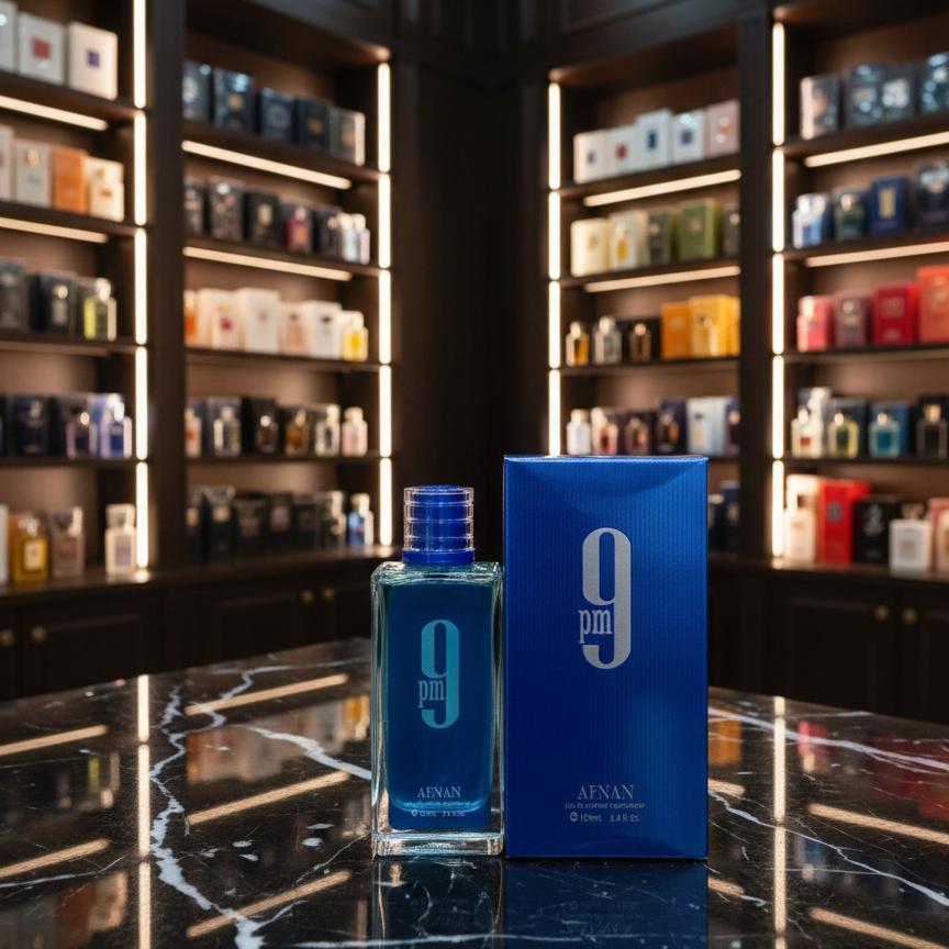Afnan 9PM Perfume �Unisex EDP 100ml Blue, Long-Lasting Elegant Fragrance for Men & Women