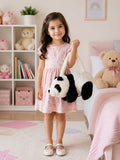 Panda Bag for Girls �Cute Cartoon Panda Shoulder Bag | Kids Fashion Crossbody Handbag