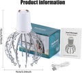 Electric Scalp Massager Octopus Shaped Scalp Massager with 12 Claws 500mAh 3 Mode Scalp Massage Tool with Handle Compact Head Massager for Stress/Headache Relief & More