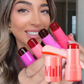 Pack 4 Milk Makeup Blush High Pigment Jelly Tint, Refreshing &amp; Hydrating Long-lasting Colour Jelly Tint (Random color)