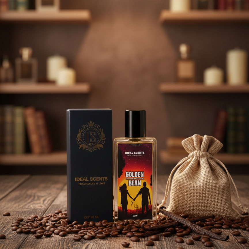 Golden Bean Fragrance | 50ml | Unisex Perfume | Long Lasting 8�0 Hours | Our Signature | Made in Pakistan