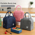 Portable Thermal Insulated Lunch Bag �Stylish And Durable Lunch Box Tote Cooler For Women, Perfect For School, Office, Outing, And Picnic (Random Color)