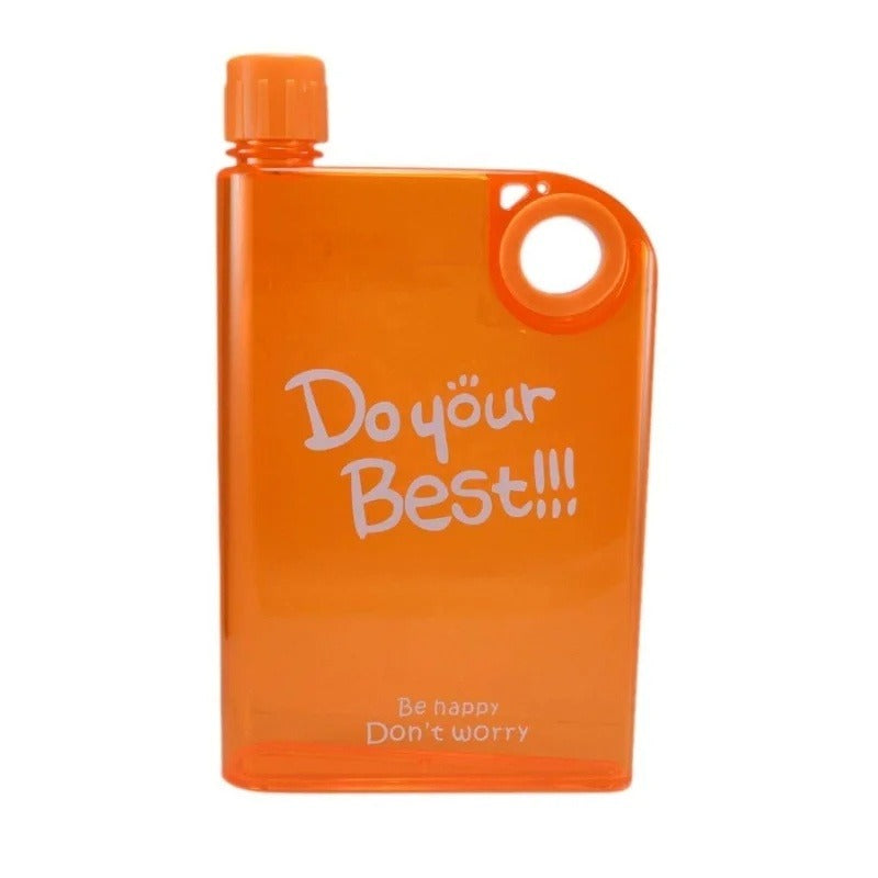 Affordable A5 Flat Water Bottle Slim Notebook Style