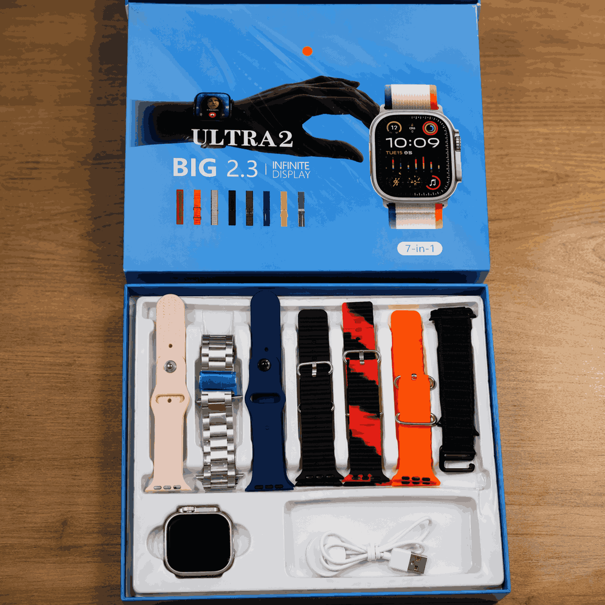 iMounra 2 BIG 2.01 Ultra Smartwatch Random