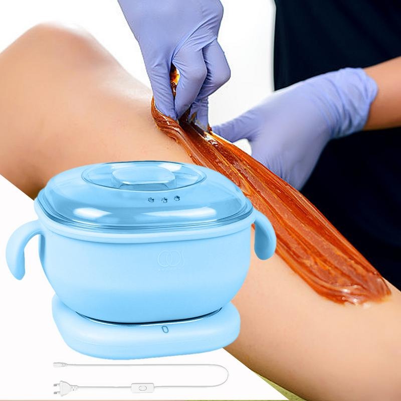 Portable Foldable 400ML Silicone Wax Warmer �Travel-Friendly Hair Removal Heater For Body & Spa Use | Random Color