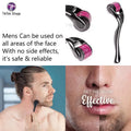 Derma Roller (0.5 size only) Titanium Micro Needles for Beard Growth and Hair Loss 0.5mm Smoothen Skin &amp; Reduce Fine Lines Face roller best