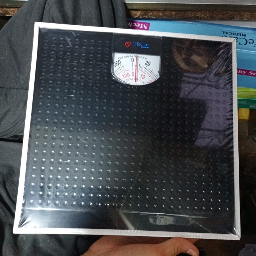 Life Care Medical Mechanical Personal Scale For Body Weight Tracking | 120kg Capacity