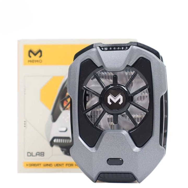 Memo DLA8 Phone Cooler with Real-Time Temperature Display
