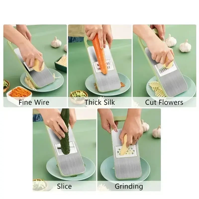 Multifunctional Vegetable Cutter & Slicer Set