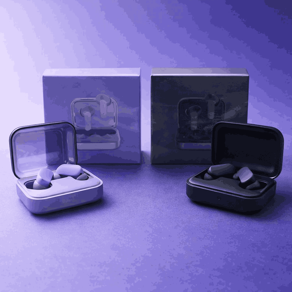 Buds Pro 9 TWS Wireless Earbuds �High-Fidelity True Wireless Stereo Earphones with ANC/ENC Double Dark Noise Reduction & Intelligent Touch Control - Random Color