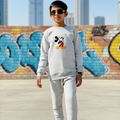 Kids 2-Piece Tracksuit | Sweatshirt & Sweatpants Set for Boys & Girls �Comfortable Outfit for Spring, Fall & Winter small
