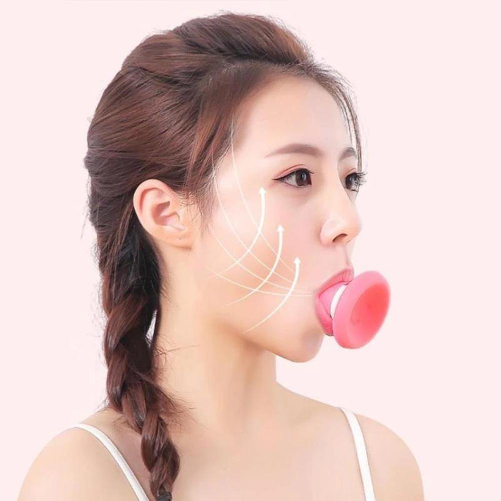 V Shape Face Slimming Tool Facial Exerciser �Jawline & Double Chin Mouth Muscle Tightener