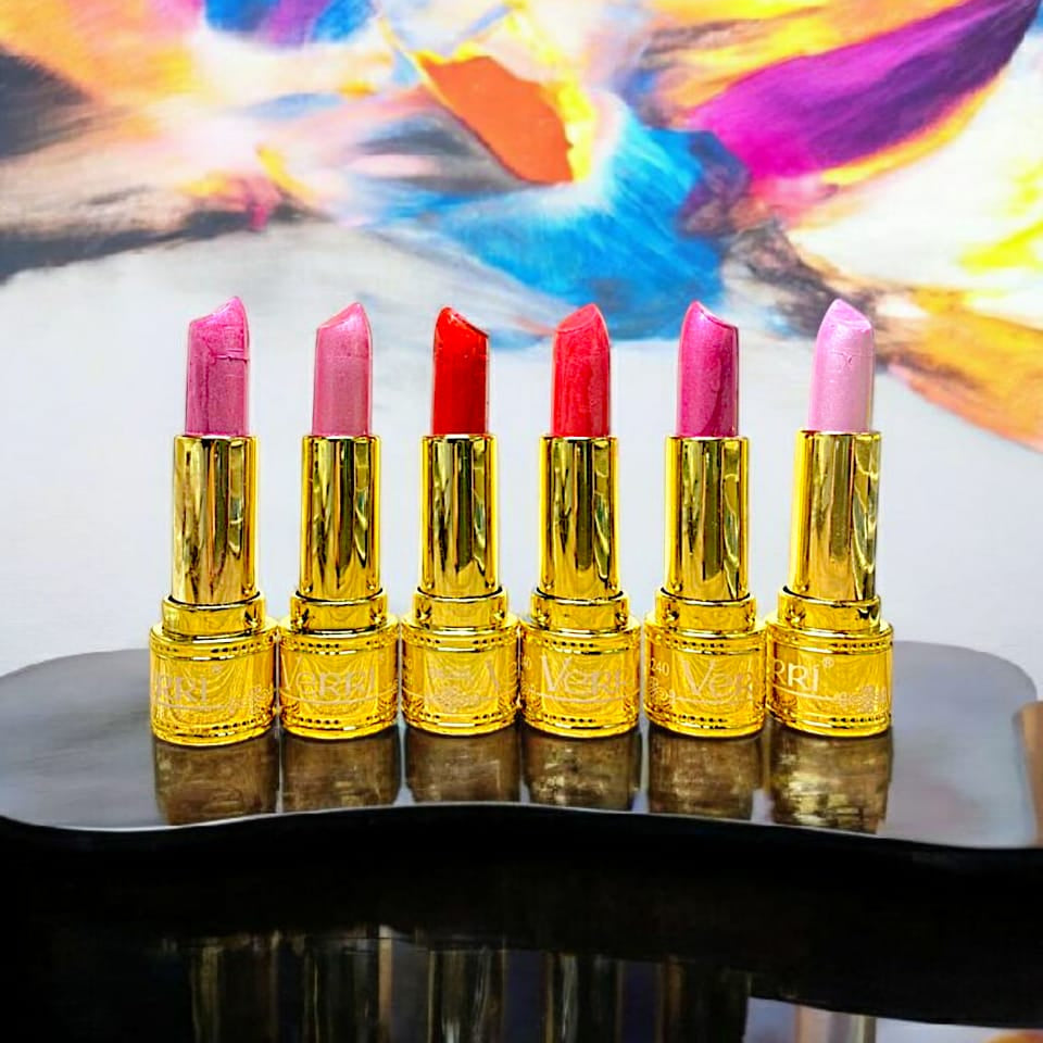 6 Pcs High Pigmented Velvet Matte Lipstick Set �Long-Lasting Multicolor Lip Shades With Smooth, Soft Texture For A Perfect Everyday Glam Look