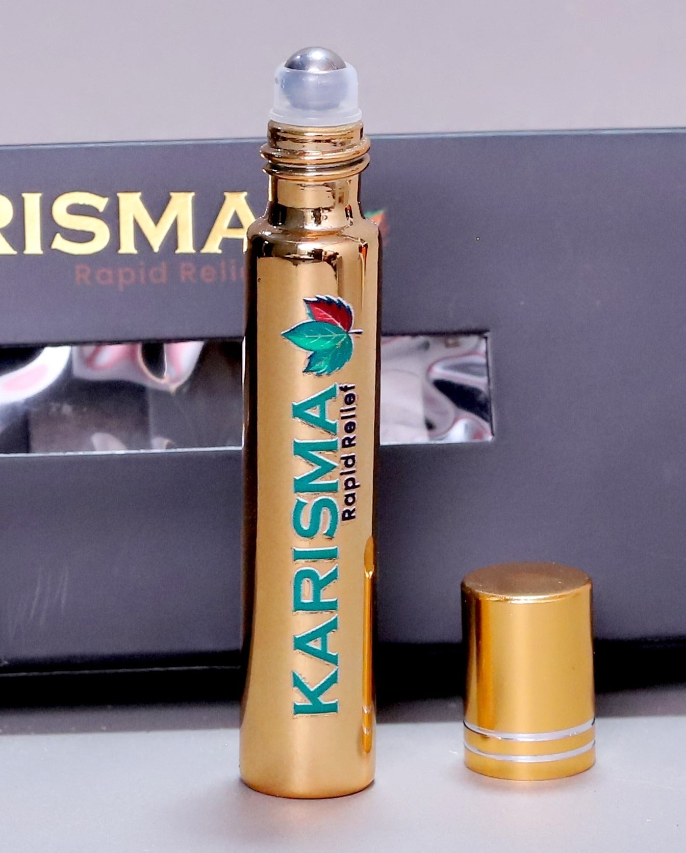 KARISMA Rapid Relief Pain Relief Oil �Fast Acting Roll-On for Headache, Backache, Arthritis & Muscle Pain