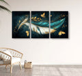 Set of 3 Premium Wall Art Photo Tiles �Modern Home Decor Sets