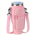Portable Carry Bag for 40oz Stainless Steel Tumbler with Adjustable Strap | Random Color