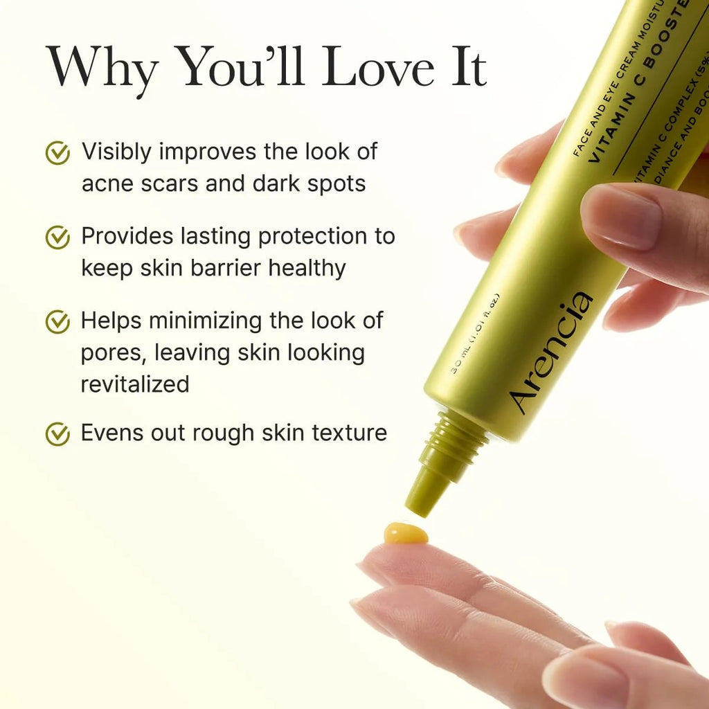 Arencia Vitamin C Booster Shot | Brightening & Skin Radiance Serum (30ml)