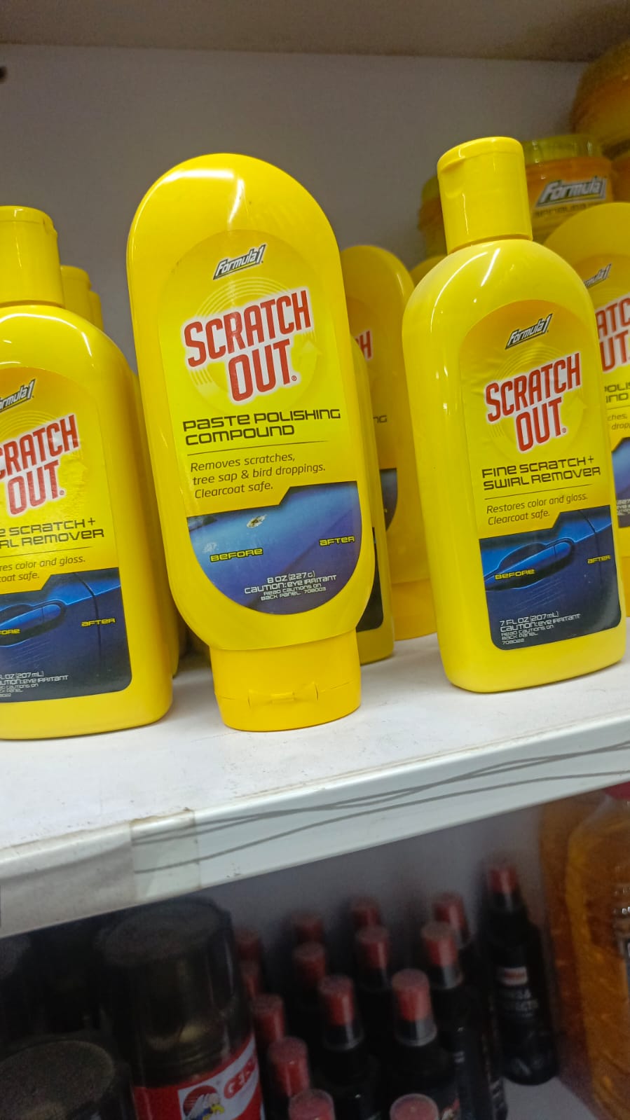 Formula 1 Scratch Out Paste Polishing Compound �Car Paint Scratch Remover (227g)