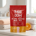 Meeoow Club 10 Min Painless Body Wax �Orange Hair Removal Powder for Smooth Skin - 100g