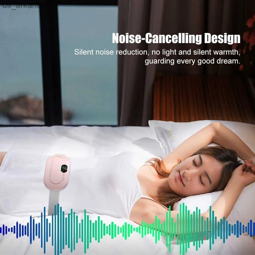 Digital Period Pad Heating And Vibrating For Healing Period Cramps �Women? Care Pin Relief  With 3 Heat Levels And 4 Mode