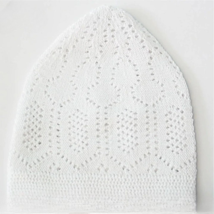 Men's Cotton Knitted Namaz Cap Pack – photo 2