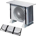 AC Outer Cover With Clip | AC Foil Cover For Outer | Head Resistant Waterproof AC Cover | Air Conditioner Foil Cover for 1 & 1.5 Ton