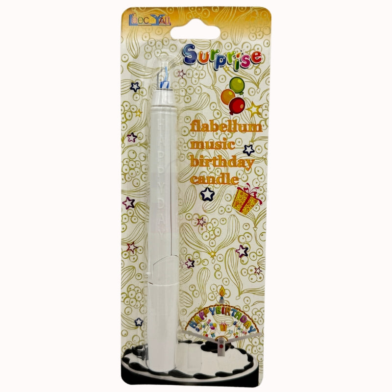 Flabellum Musical Birthday Candle �Rotating Flower Cake Candle with Music & Sparkling Flame Party Decoration
