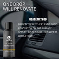 Ouhue Plastic Refreshing Nano Coating �Advanced Car Interior And Exterior Plastic Restorer For A Like-New Shine And Long-Lasting Protection