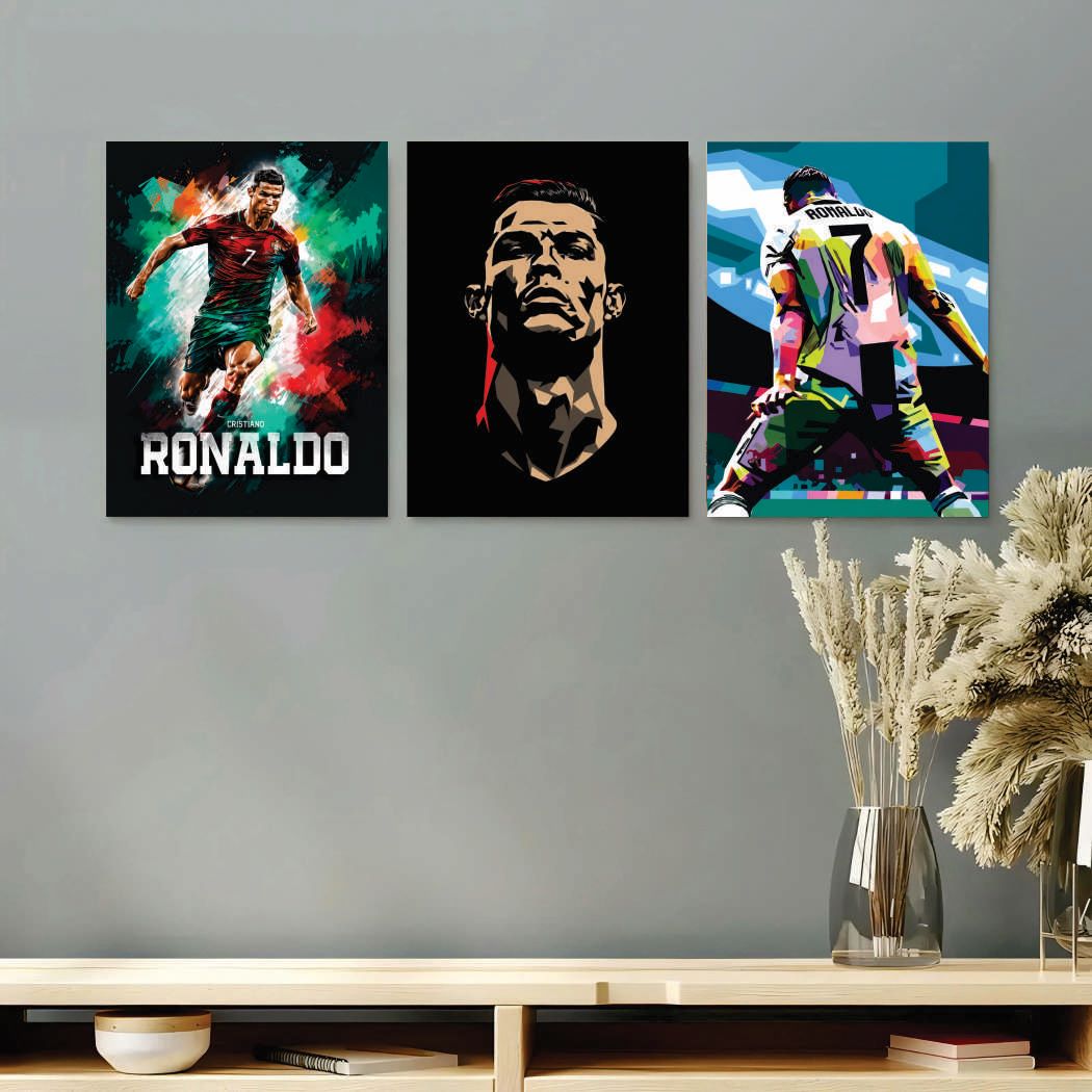 Set of 3 Premium Wall Art Photo Tiles �Modern Home Decor Sets 8x11
