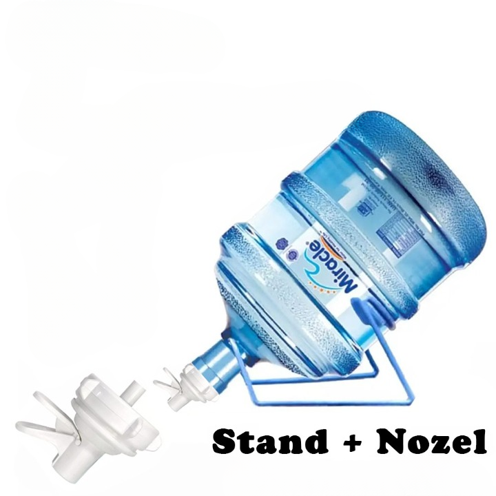 19 L Litter Water Bottle Stand And Nozzle With Stopper �Durable High Quality Dispenser With Premium Box Packaging For Home And Office Use Random Color