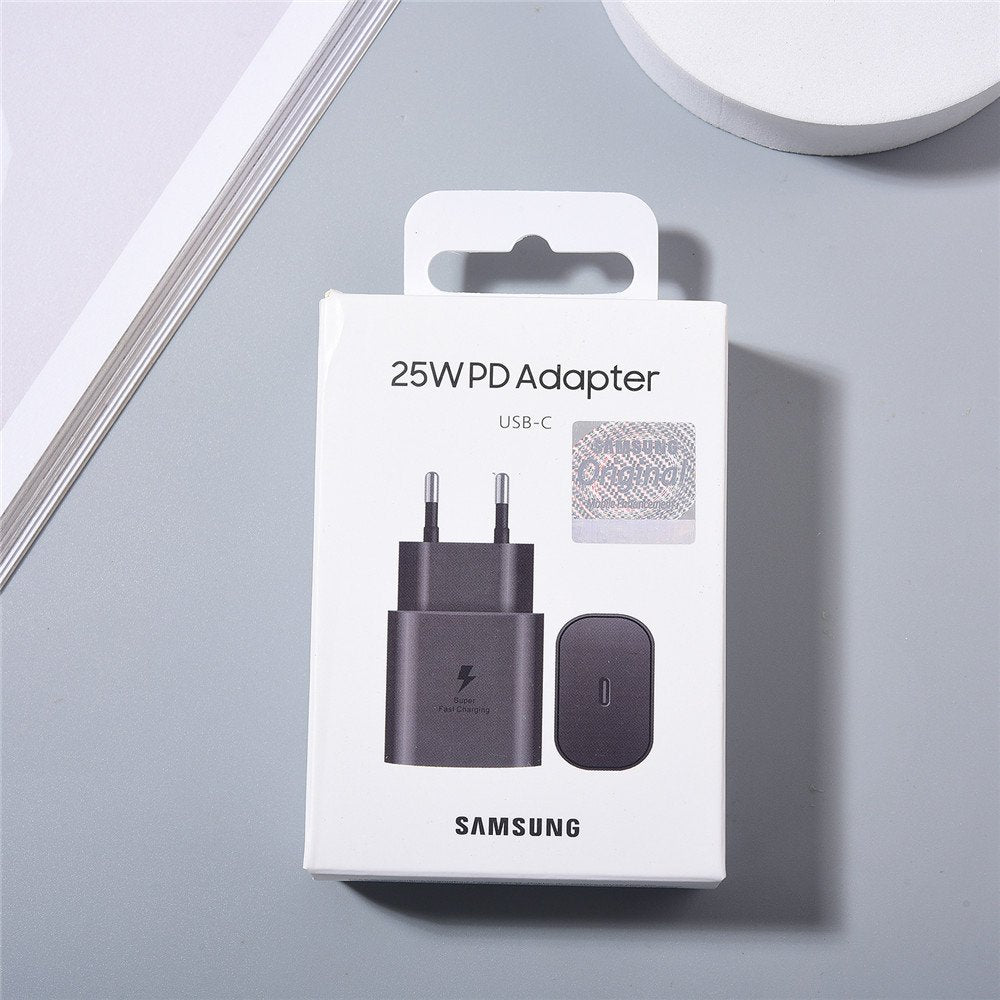 Samsung Original 25W Type-C PD Fast Charging Wall Charger Adapter for Mobile Phones