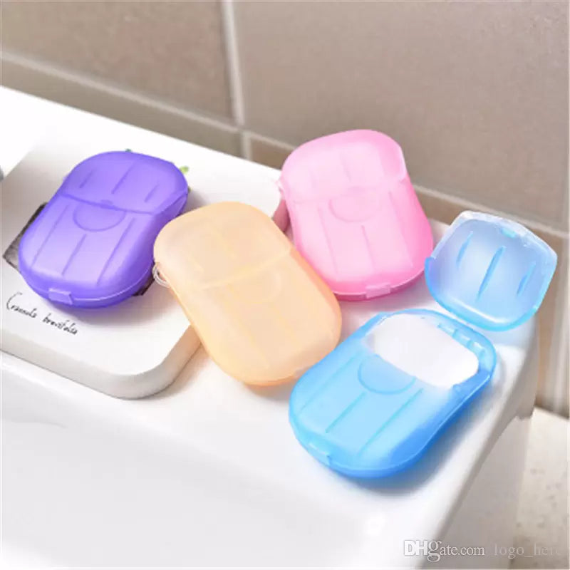 Portable Outdoor Travel Soap Paper Washing Hand – photo 2