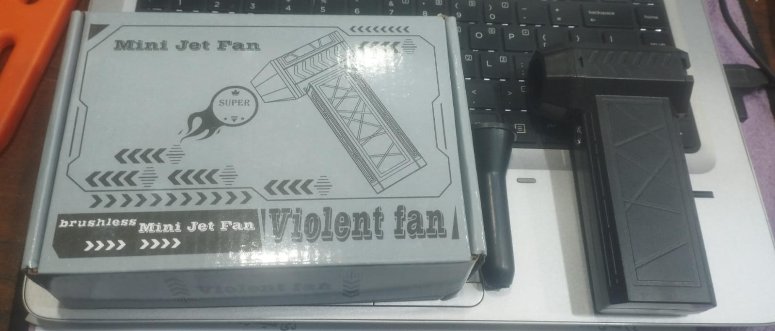 Mini Jet Fan Brushless Powerful Violent Fan Compact Portable Design