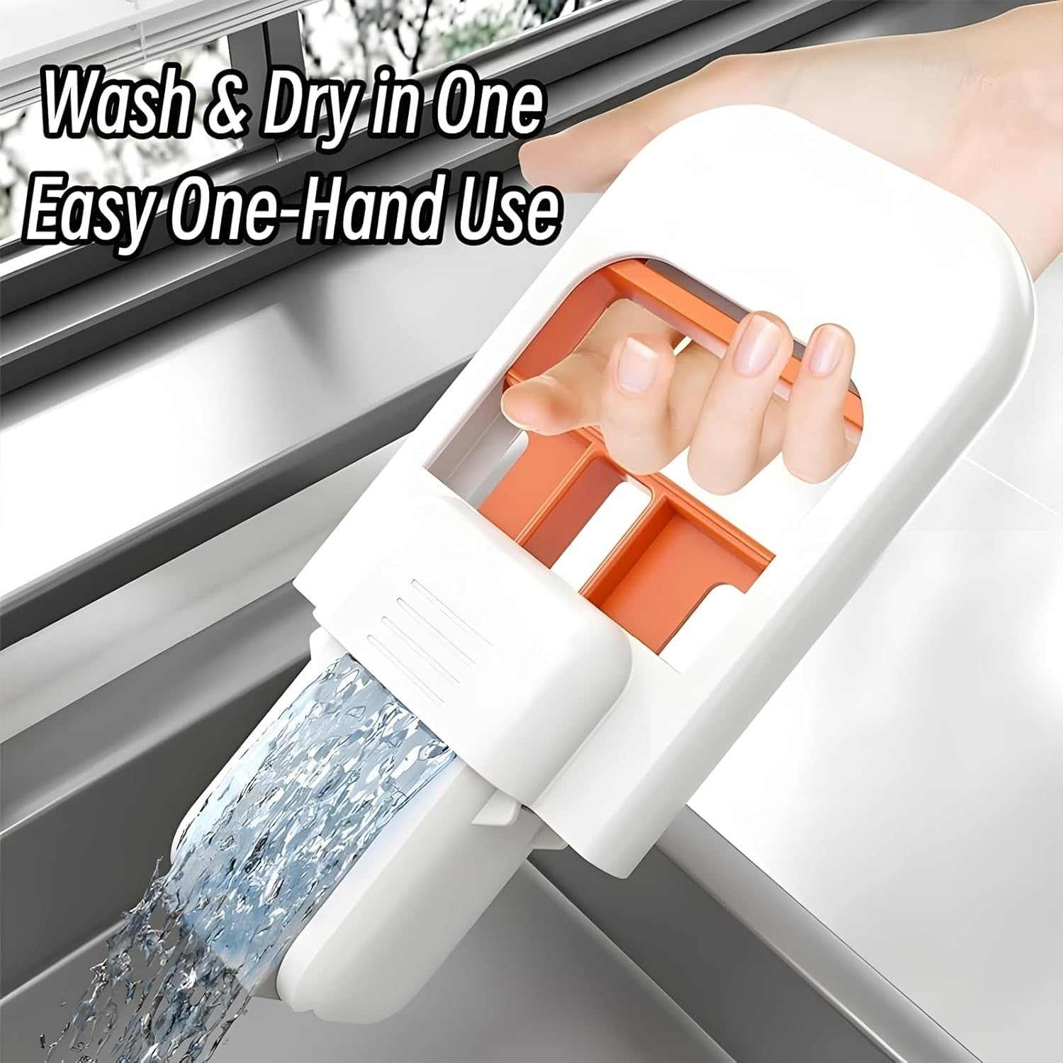 Mini Foldable Desktop Mop �Portable Mini Cleaning Sponge Mop bathroom tiles, and small spaces