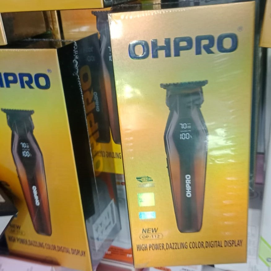 OHPRO OP-112 Cordless Hair Trimmer