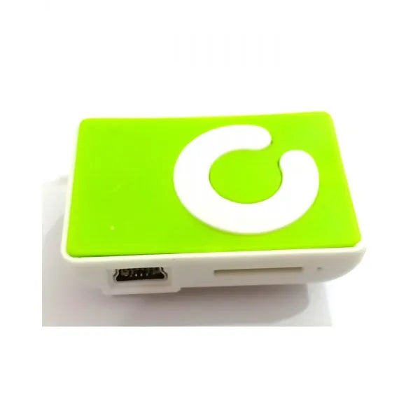 Shuffle Mini MP3 Player �Portable Music Player with SD Card Support, Handsfree Earphones & USB Charging Cable